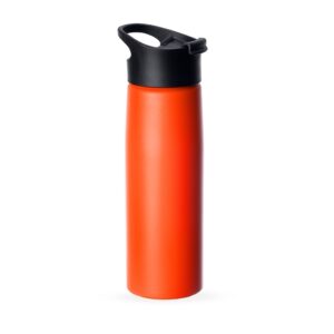 Squeeze Alumínio 750ml Personalizada Laranja | Personalizado com Logo | Personizi