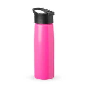 Squeeze Alumínio 750ml Personalizada Rosa | Personalizado com Logo | Personizi