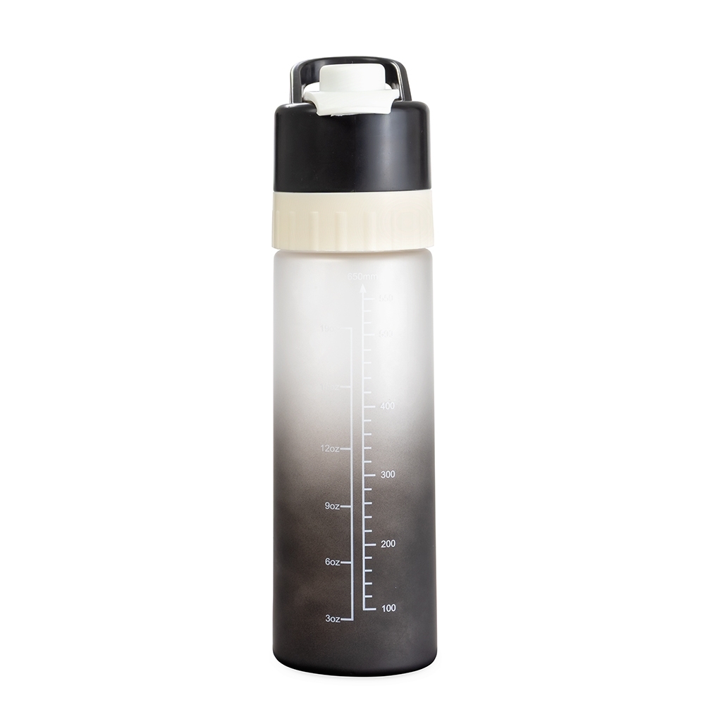 Squeeze Borrifador Plástico 650ml Personalizada Preto | Personalizado com Logo | Personizi
