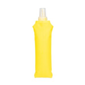 Squeeze Dobrável Tpu 500ml Personalizada Amarelo | Personalizado com Logo | Personizi