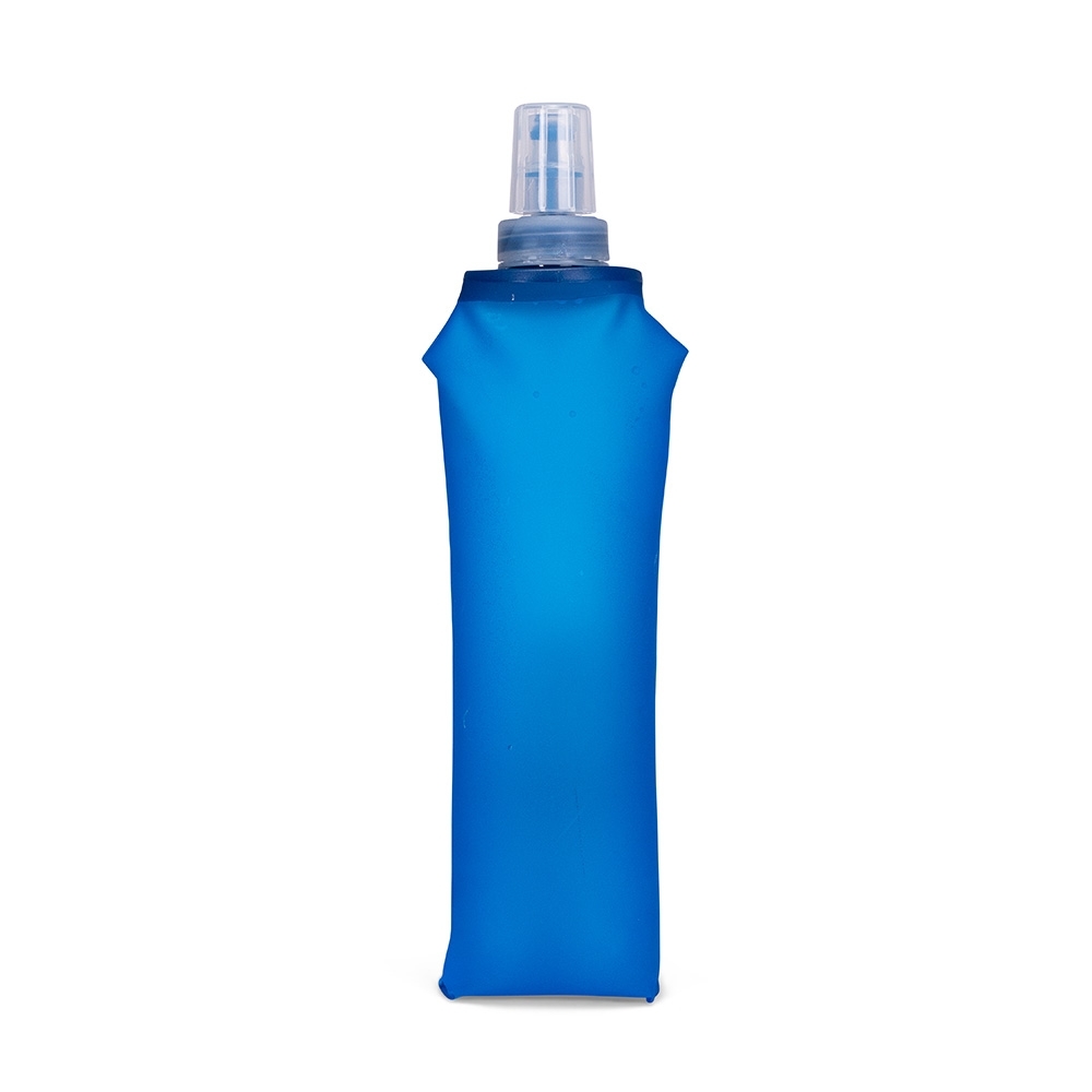Squeeze Dobrável Tpu 500ml Personalizada Azul | Personalizado com Logo | Personizi