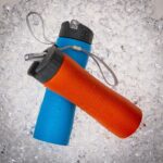 Squeeze 600ml Inox c/ Alça Personalizada | Personalizado com Logo | Personizi