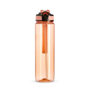Squeeze Plástico 1LITRO Personalizada Laranja | Personalizado com Logo | Personizi