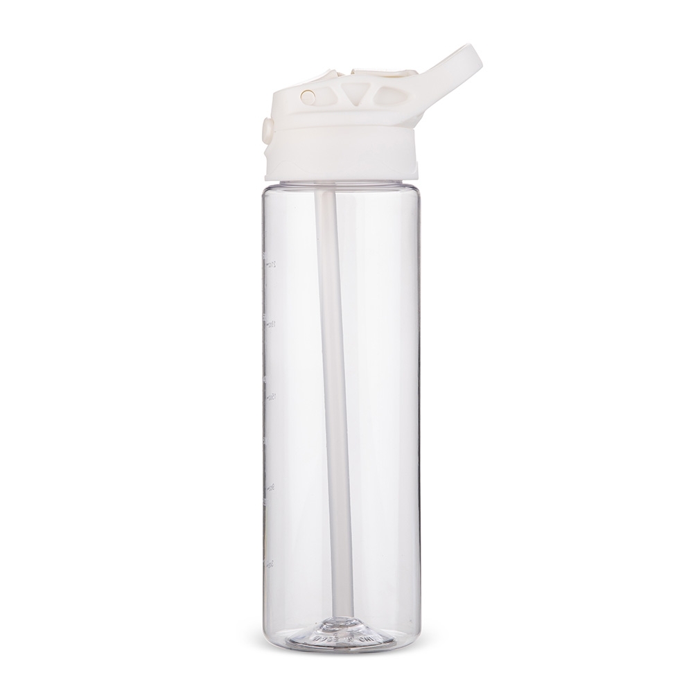 Squeeze Plástico 700ml Personalizada Mod.4 Branco | Personalizado com Logo | Personizi