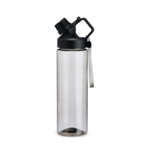 Squeeze Plástico 750ml Personalizada Preto | Personalizado com Logo | Personizi