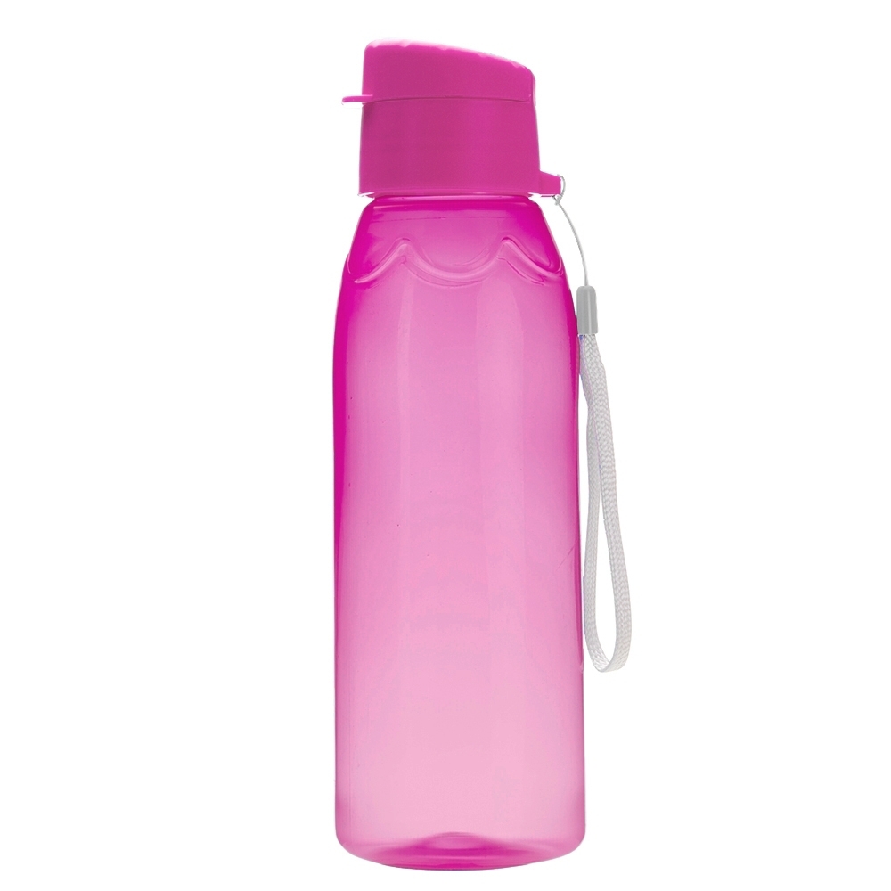 Squeeze Plástica 700ml Personalizada Rosa | Personalizado com Logo | Personizi