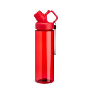 Squeeze Plástico 750ml Personalizada Vermelho | Personalizado com Logo | Personizi