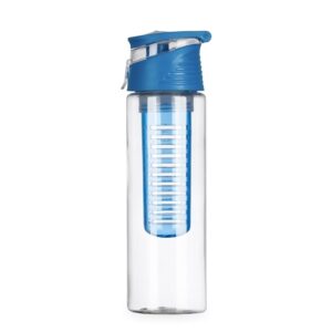 Squeeze Plástico 700ml com Infusor Personalizada Azul Claro | Personalizado com Logo | Personizi
