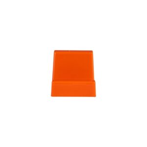 Suporte P/Celular em Acrílico 6x4cm Personalizado Laranja | Personalizado com Logo | Personizi