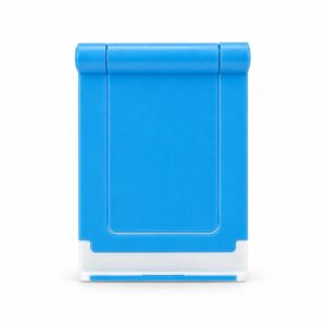 Suporte para Celular Plástico Personalizado Azul | Personalizado com Logo | Personizi
