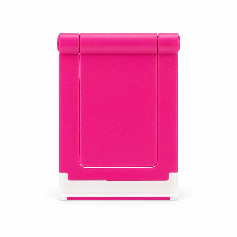 Suporte para Celular Plástico Personalizado Rosa | Personalizado com Logo | Personizi