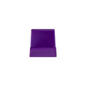 Suporte P/Celular em Acrílico 6x4cm Personalizado Roxo | Personalizado com Logo | Personizi