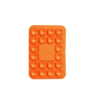 Ventosa para Celular 8x5cm Personalizado Laranja | Personalizado com Logo | Personizi