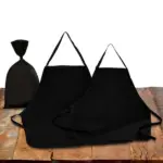 Avental e Avental Mini em Brim 2 Pçs Personalizado | Personalizado com Logo | Personizi