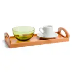 Bandeja para Servir em Bambu Gênova 32cm X 14cm Personalizado | Personalizado com Logo | Personizi