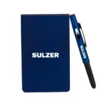 Bloco para Anotações com Caneta 14x9cm Personalizada | Personalizado com Logo | Personizi