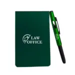Bloco para Anotações com Caneta 14x9cm Personalizada | Personalizado com Logo | Personizi