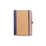 Caderneta S/ Pauta 9,5X15,5CM Bege/Preto Personalizado | Personalizado com Logo | Personizi
