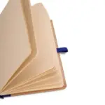 Caderneta S/ Pauta 9,5X15,5CM Bege/Preto Personalizado | Personalizado com Logo | Personizi