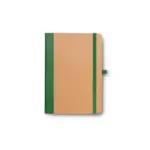 Caderneta S/ Pauta 9,5X15,5CM Bege/Preto Personalizado | Personalizado com Logo | Personizi