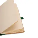 Caderneta S/ Pauta 9,5X15,5CM Bege/Preto Personalizado | Personalizado com Logo | Personizi