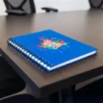 Caderno Pautado com Wire-O 23,5X18CM 100 Fls Personalizado | Personalizado com Logo | Personizi