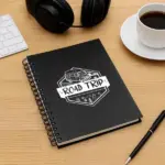 Caderno Pautado com Wire-O 23,5X18CM 100 Fls Personalizado | Personalizado com Logo | Personizi