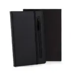 Caderno Fsc c/ Pauta e Zíper Capa em Rpet 14X21CM Personalizado | Personalizado com Logo | Personizi