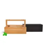 Caixa para Chás em Bambu / Poliestireno 27x9cm Personalizado | Personalizado com Logo | Personizi