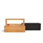 Caixa para Chás em Bambu / Poliestireno 27x9cm Personalizado | Personalizado com Logo | Personizi