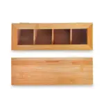 Caixa para Chás em Bambu / Poliestireno 27x9cm Personalizado | Personalizado com Logo | Personizi