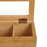 Caixa para Chás em Bambu / Poliestireno 27x9cm Personalizado | Personalizado com Logo | Personizi