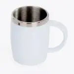 Caneca em Aço Inox / Poliestireno 400ml Personalizada | Personalizado com Logo | Personizi