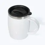 Caneca em Aço Inox / Poliestireno 400ml Personalizada | Personalizado com Logo | Personizi