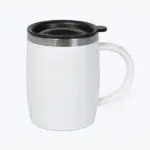 Caneca em Aço Inox / Poliestireno 400ml Personalizada | Personalizado com Logo | Personizi