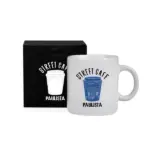 Caneca em Cerâmica 270ml com Caixa Personalizada | Personalizado com Logo | Personizi