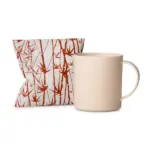 Caneca em Fibra de Bambu 350ml Personalizada | Personalizado com Logo | Personizi