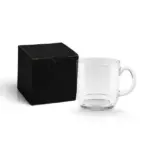 Caneca em Vidro 300ml Personalizada | Personalizado com Logo | Personizi
