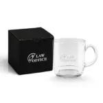 Caneca em Vidro 300ml Personalizada | Personalizado com Logo | Personizi