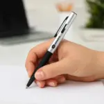 Caneta Esferográfica em ABS com Tampa e Ponta Touch 14x1cm Personalizada | Personalizado com Logo | Personizi