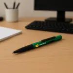 Caneta Esferográfica em ABS com Tampa e Ponta Touch 14x1cm Personalizada | Personalizado com Logo | Personizi
