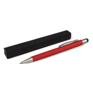Caneta Esferográfica em Alumínio com Ponta Touch 14x1cm Personalizada | Personalizado com Logo | Personizi