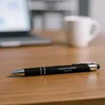 Caneta Esferográfica em Alumínio com Ponta Touch 14x1cm Personalizada Mod.2 | Personalizado com Logo | Personizi