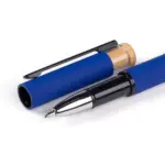 Caneta Roller em Alumínio Reciclado / Bambu 15x1cm Personalizada | Personalizado com Logo | Personizi