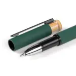 Caneta Roller em Alumínio Reciclado / Bambu 15x1cm Personalizada | Personalizado com Logo | Personizi