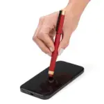 Caneta Roller em Alumínio Reciclado / Bambu 15x1cm Personalizada | Personalizado com Logo | Personizi