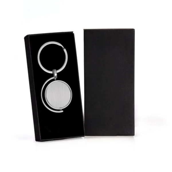 Chaveiro Giratório em Metal Personalizado Única | Personalizado com Logo | Personizi