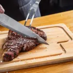 Conj. para Churrasco em Bambu / Inox / Madeira 3 Pçs. 32x21cm Personalizado | Personalizado com Logo | Personizi