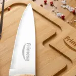 Conj. para Churrasco em Bambu / Inox / Madeira 3 Pçs. 32x21cm Personalizado | Personalizado com Logo | Personizi