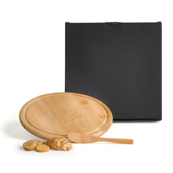 Conj. para Petisco em Bambu 2 Pçs 21x1cm Personalizado Única | Personalizado com Logo | Personizi
